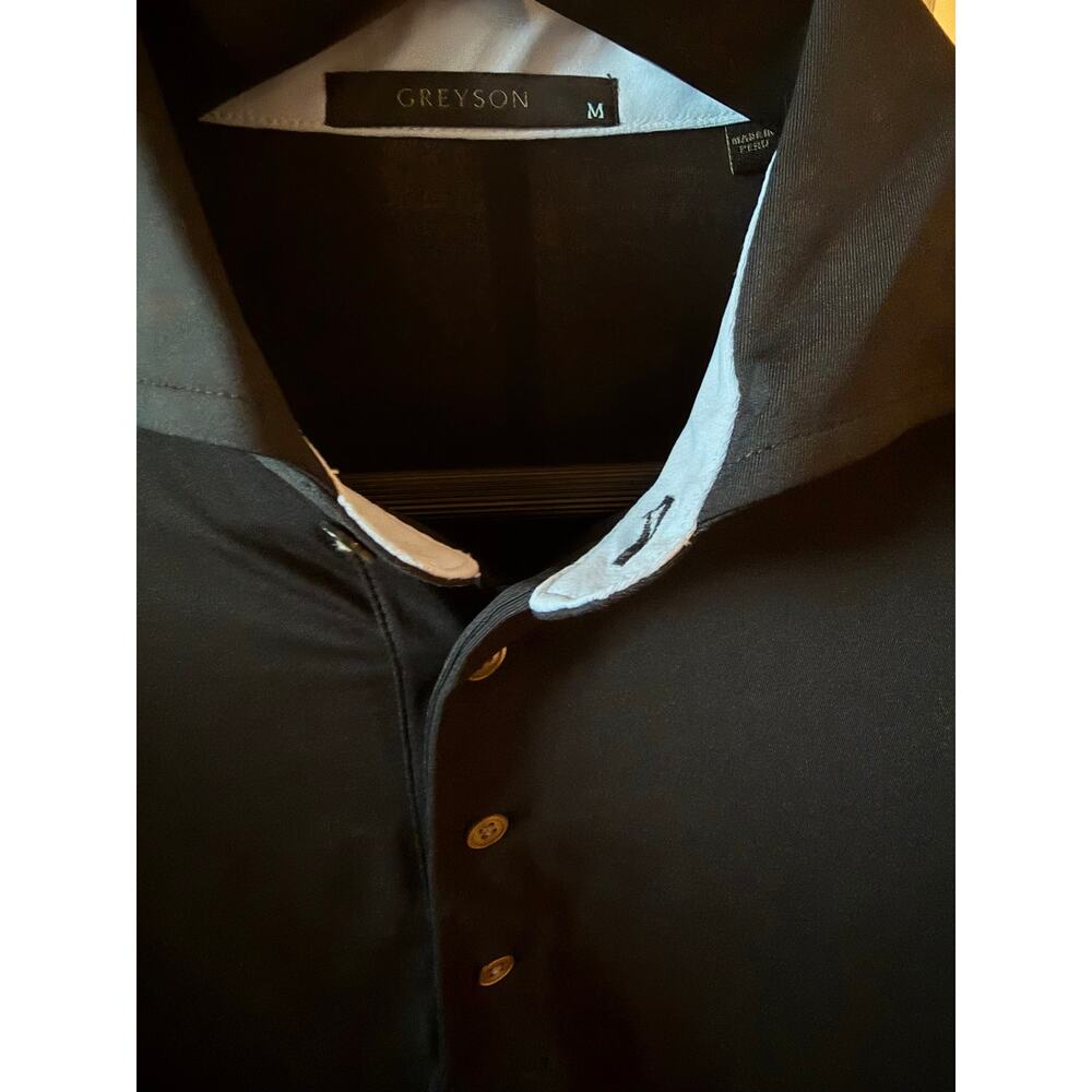 Greyson Black Performance Golf Polo Men’s M NWOT - Picture 4 of 4